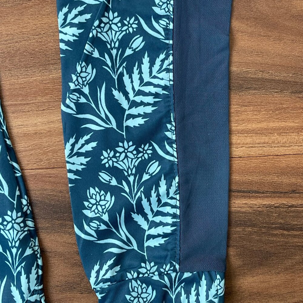 Kastel Denmark Women's Longsleeve Sun Shirt - Blue Botanical - XXS - Picture 3 of 5